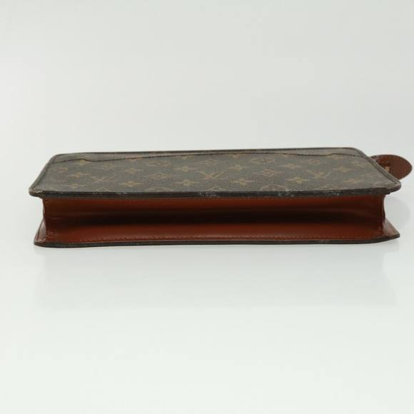 LOUIS VUITTON Monogram Pochette Homme Clutch Bag M51795 LV Auth jk2687 - Picture 6 of 16